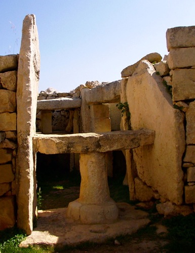 Megalith in Hagar Qim